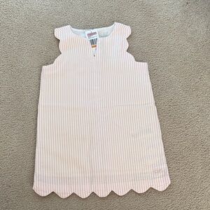 Vineyard Vines Light Pink Searsucker Kids Dress